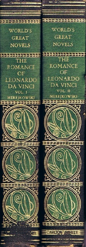 MEREJKOWSKI, DMITRI - The Romance of Leonardo Da Vinci (Two Volumes, Complete)
