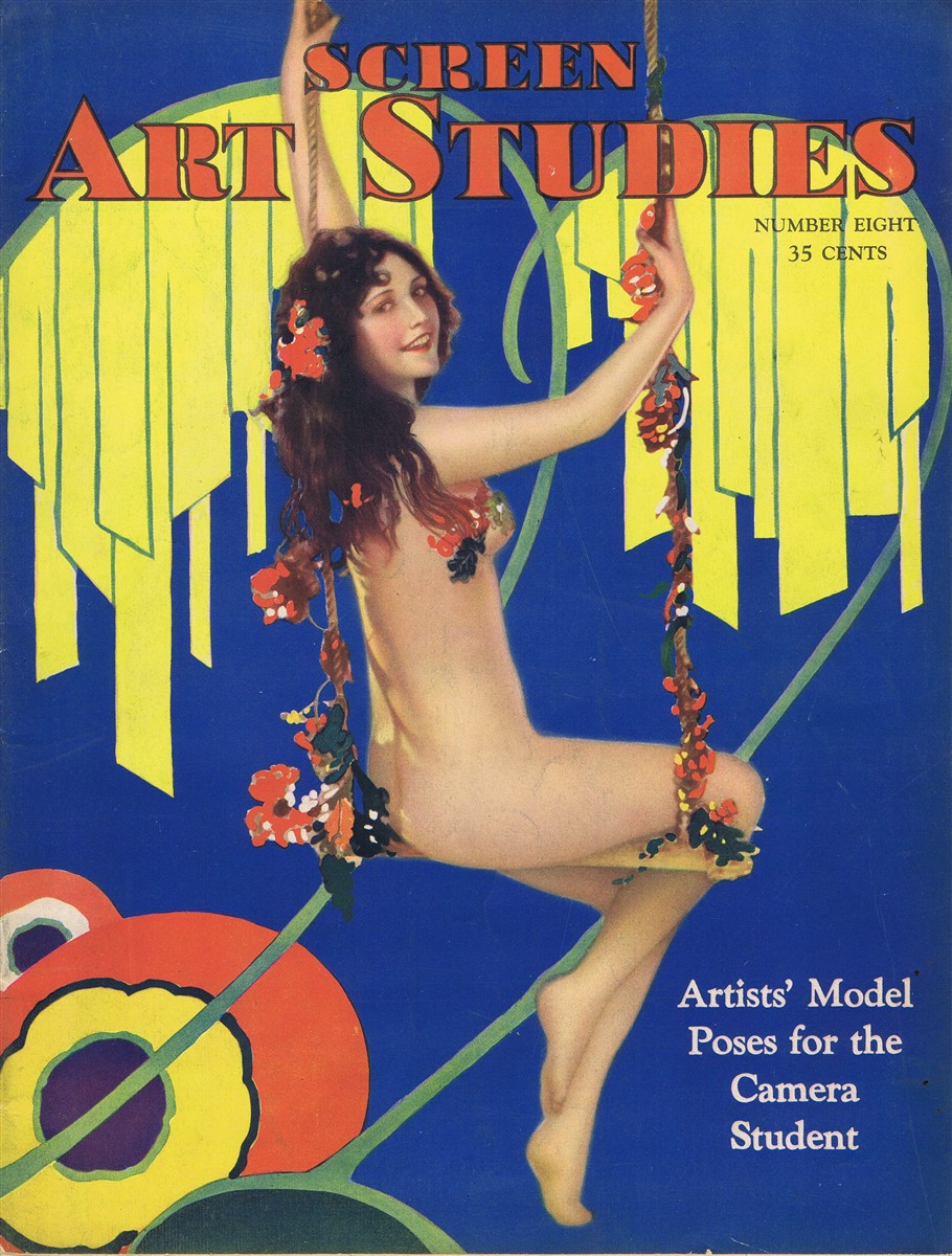 GRAPHIC ARTS CORPORATION - Screen Art Studies: Artists Model Poses for the Camera Student (No. 8)