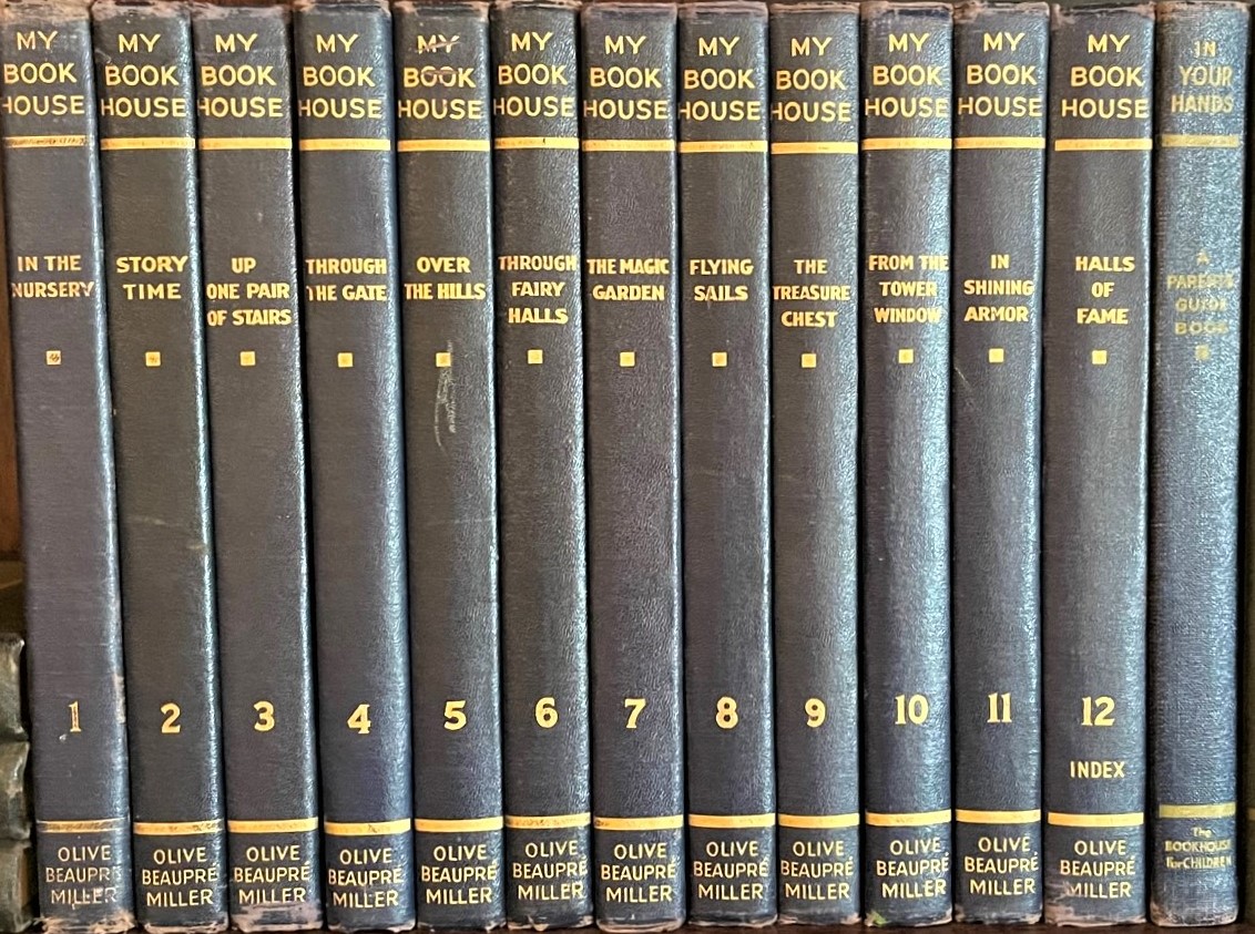 MILLER, OLIVE BEAUPRE (ED) - My Book House (13 Volumes, Complete with a Parents Guide Book)