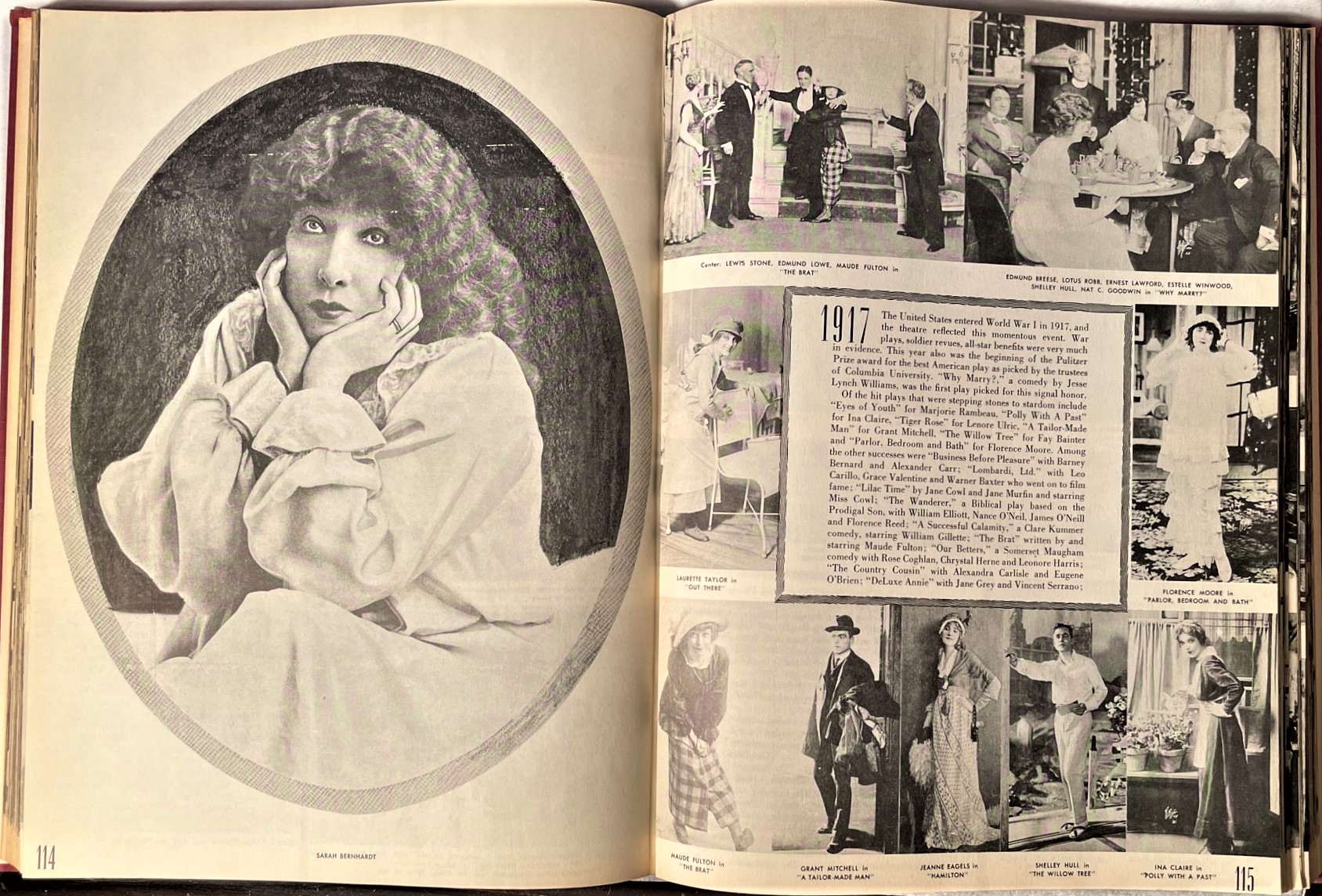 BLUM, DANIEL - A Pictorial History of the American Theatre: 1900-1950