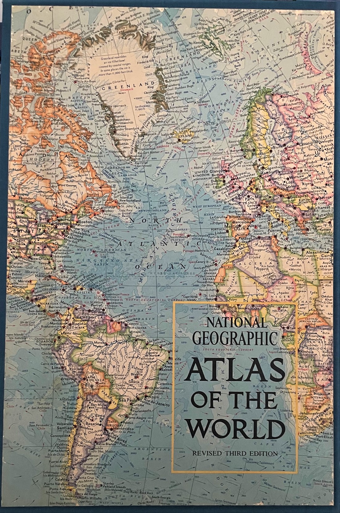 NATIONAL GEOGRAPHIC SOCIETY (U. S.) - National Geographic Atlas of the World, Eighth Edition