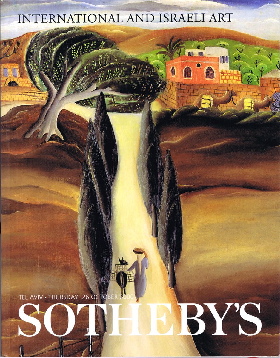 SOTHEBY'S - International and Israeli Art (Tel Aviv, October 26, 2000)