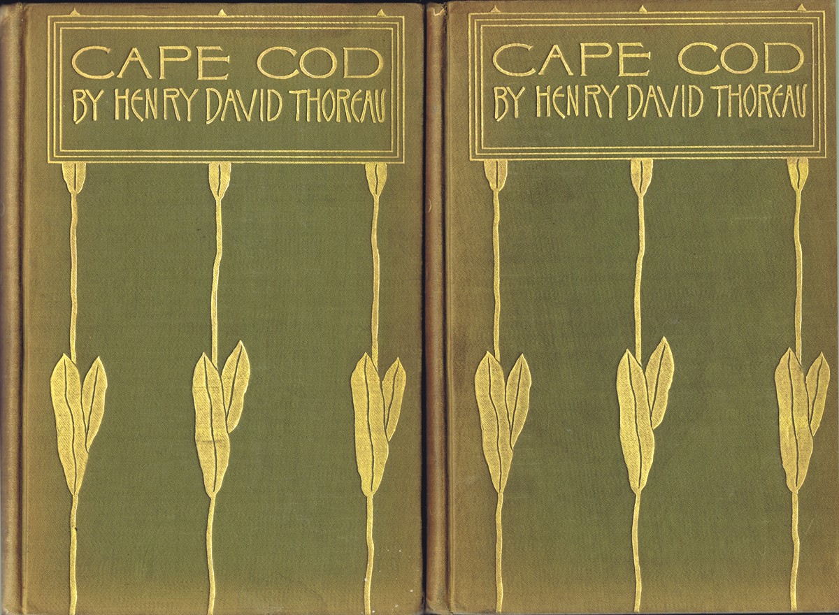 THOREAU, HENRY DAVID - Cape Cod (Two Volumes, Complete)