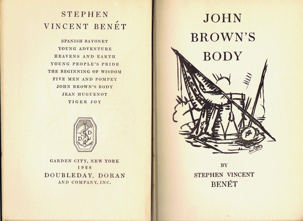 BENET, STEPHEN VINCENT - John Brown's Body