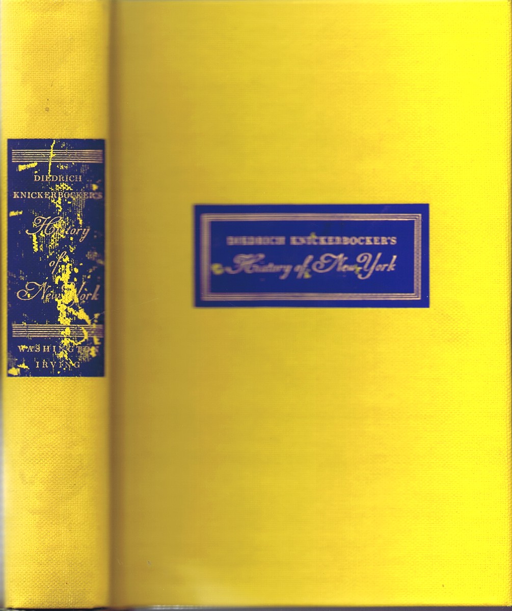 IRVING, WASHINGTON - Diedrich Knickerbocker's History of New York (in Slipcase)