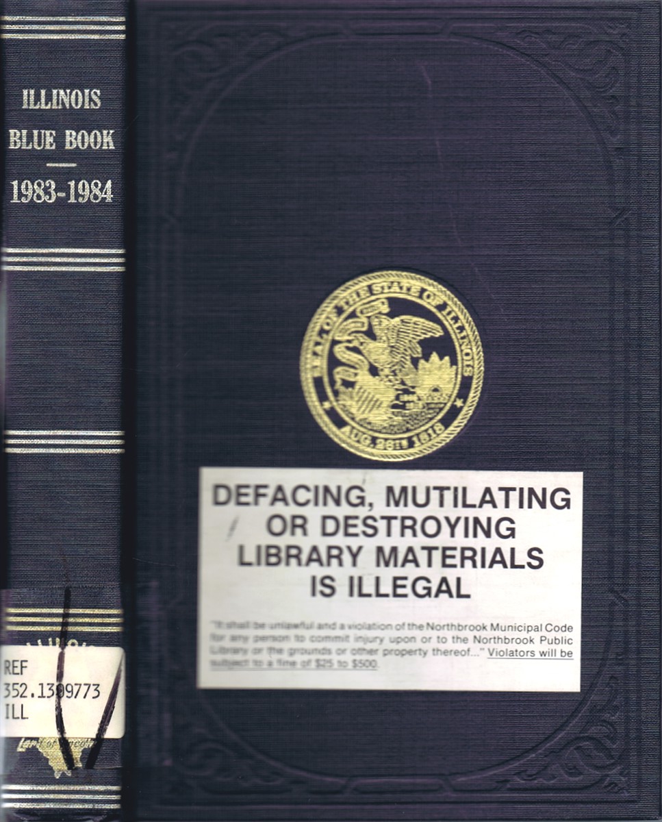 SECRETARY OF STATE OF ILLINOIS - Illinois Blue Book 1983-1984