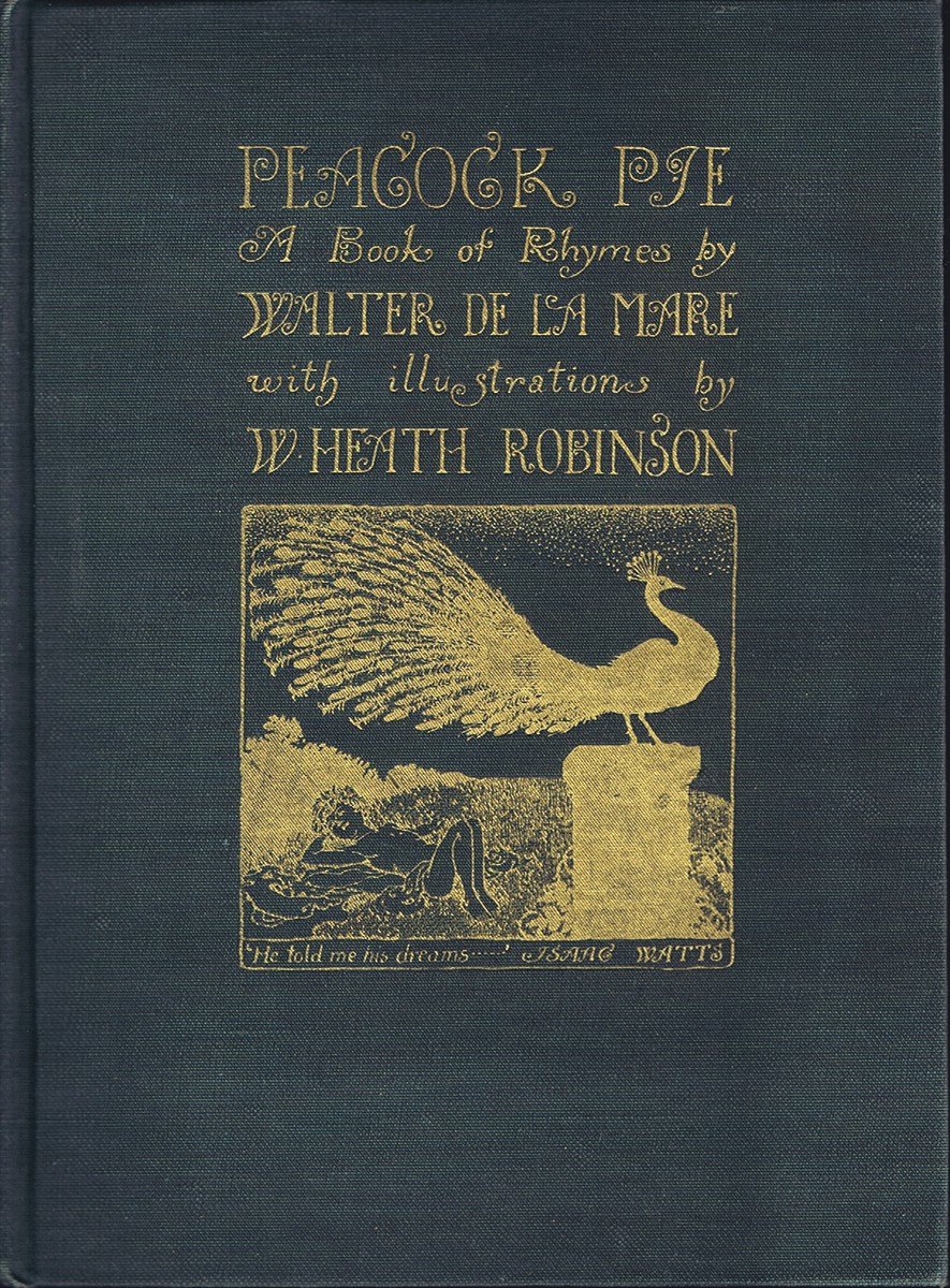 DE LA MARE, WALTER - Peacock Pie: A Book of Rhymes