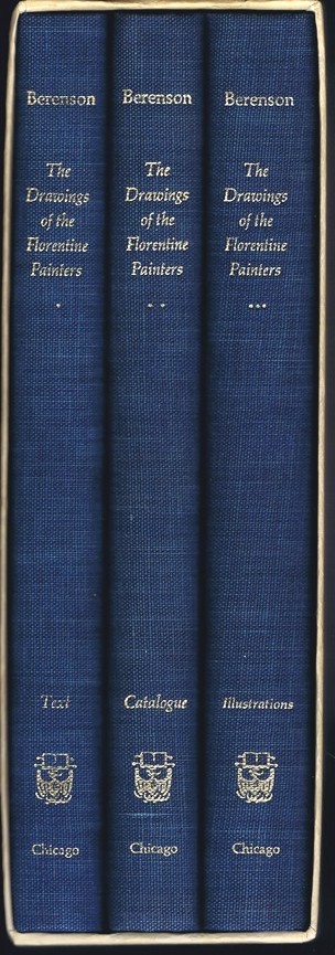 BERENSON, BERNARD - The Drawings of the Florentine Painters (Three Volumes, Complete, in Slipcase)