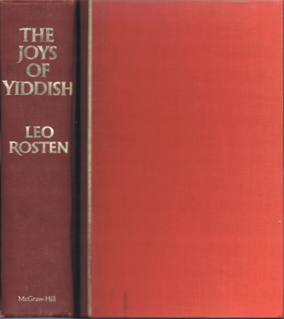 ROSTEN, LEO - The Joys of Yiddish