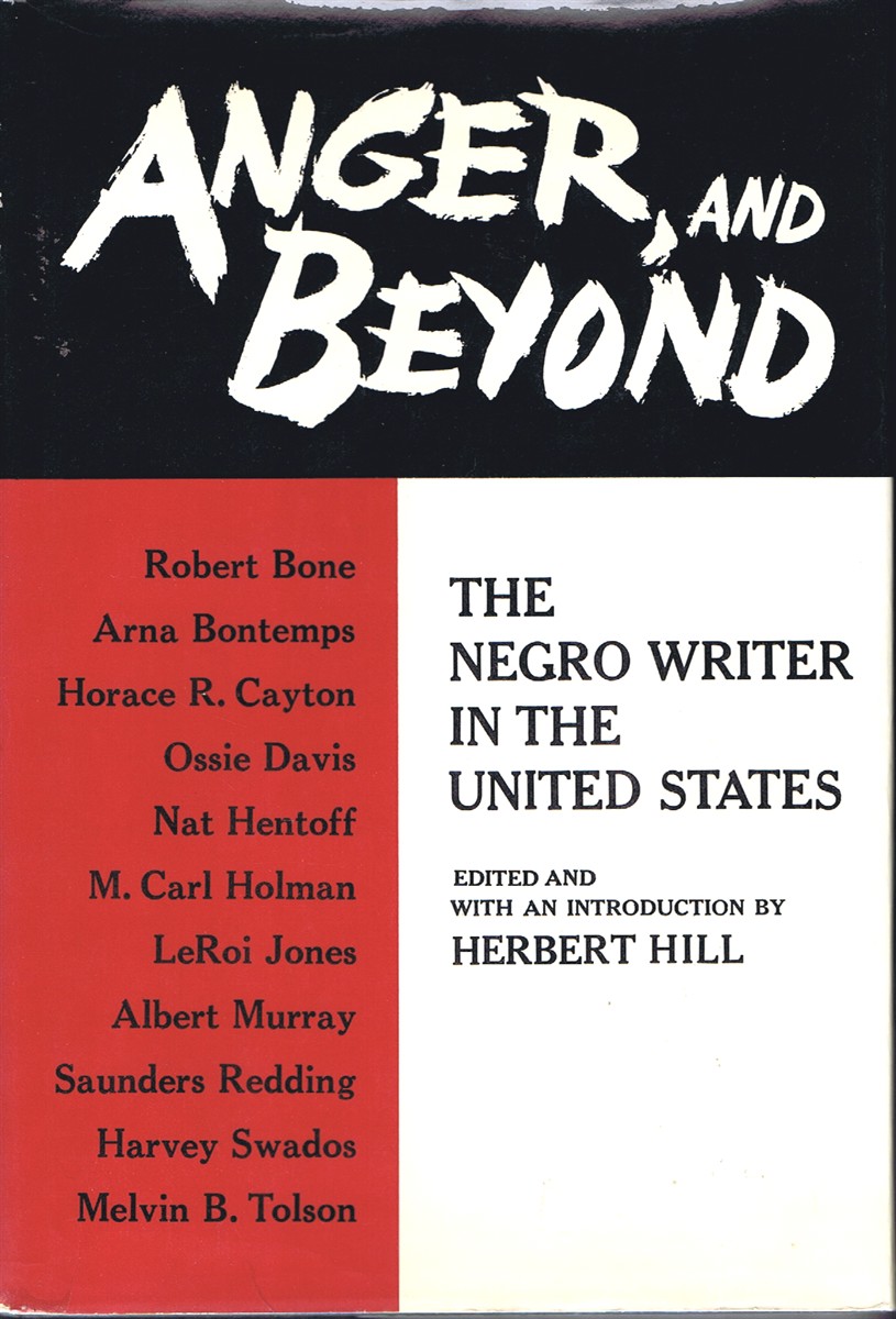 Anger and Beyond: The Negro Writer in the United States