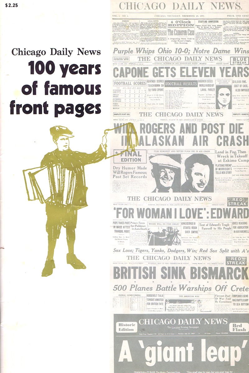 Image for 100 Years of Famous Front Pages 100 Years of Famous Front Pages