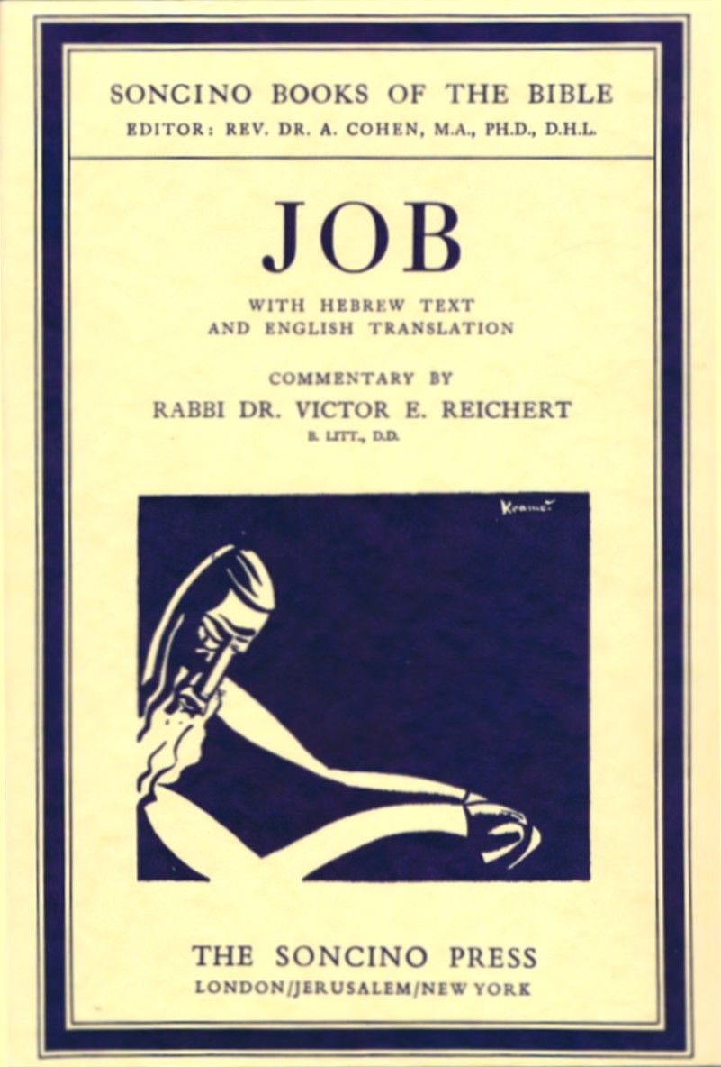 JOB, with Hebrew Text and English Translation, and with an Introduction and Commentary