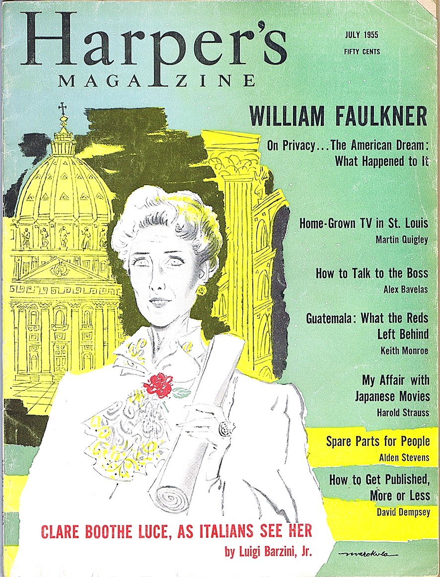 Harper's Magazine (July, 1955; Vol. 211, No. 1262)