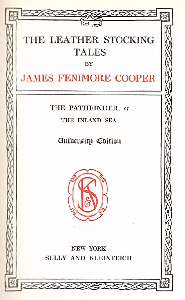 Image for The Pathfinder; or, The Inland Sea The Pathfinder; or, The Inland Sea