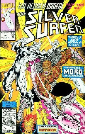MARVEL COMICS - The Silver Surfer: Vol 3, # 71: The Herald Ordeal: Part 2 (of 6): Combustion