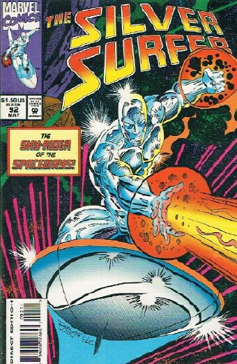 MARVEL COMICS - The Silver Surfer: Warlord of Zenn-la