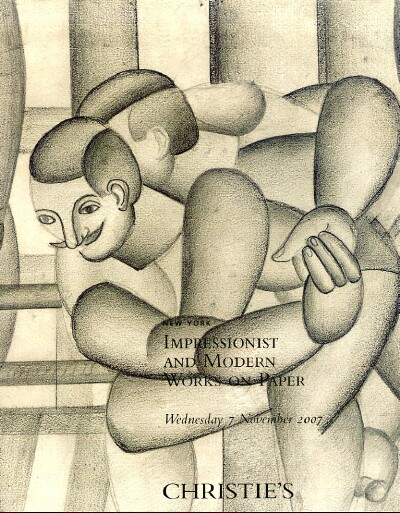 CHRISTIE'S - Impressionist and Modern Works on Paper (New York, November 7, 2007)