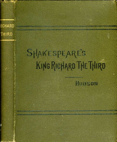 SHAKESPEARE, WILLIAM - Shakespeare's King Richard the Third