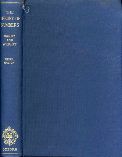 HARDY, G. H.; E. M. WRIGHT - An Introduction to the Theory of Numbers