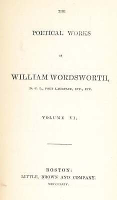 The Poetical Works of William Wordsworth Vol VI - Imagen 1 de 1