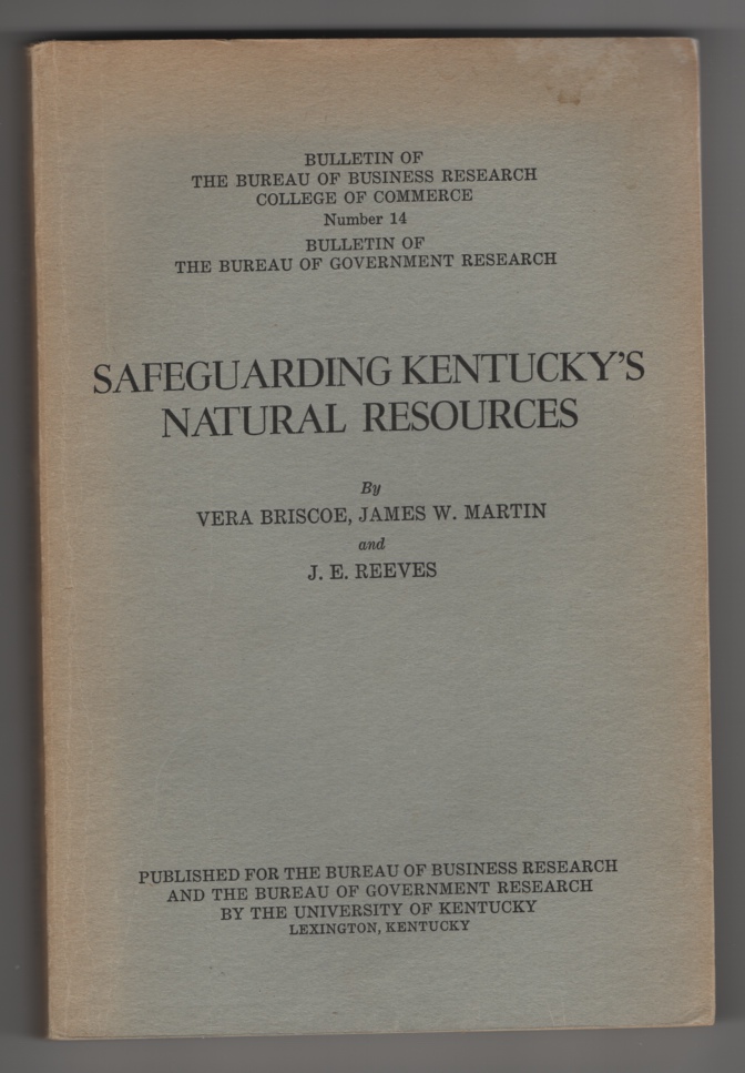 Image for Safeguarding Kentucky's Natural Resources