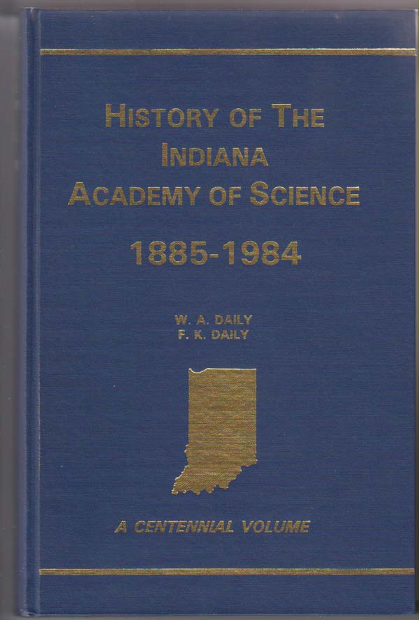 Image for History of the Indiana Academy of Science 1885-1984