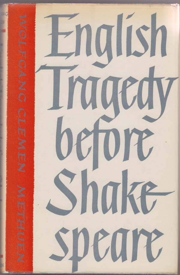Image for English Tragedy before Shakespeare