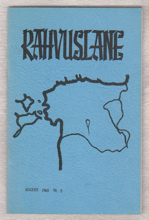 Image for Rahvuslane (August 1965) No. 2