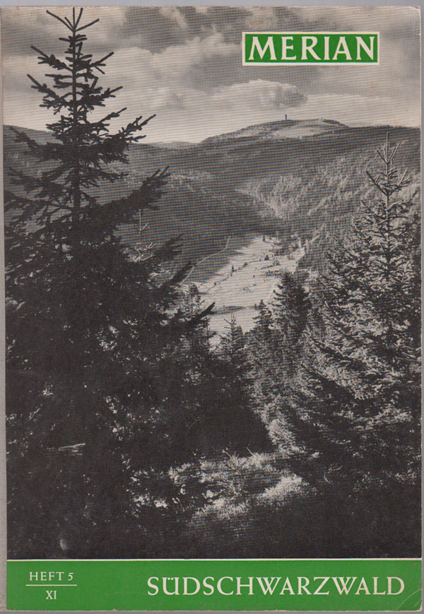 Image for Merian, Sudschwarzwald. Heft 5/XI.
