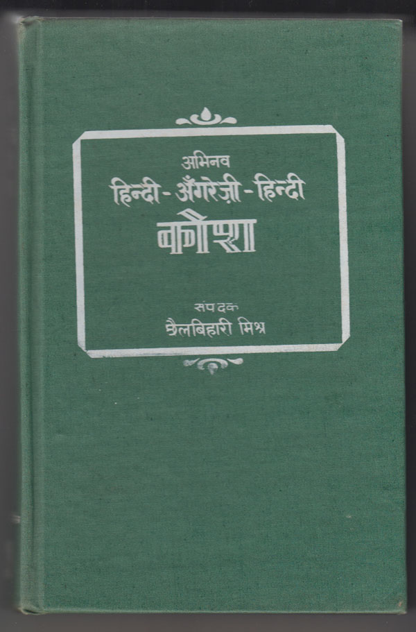 Image for Modern Hindi-English-Hindi Dictionary