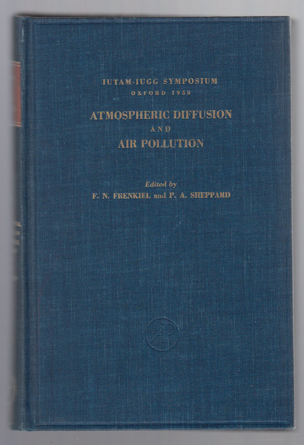 Image for Atmospheric Diffusion and Air Pollution:  Proceedings of a Symposium Held At Oxford, August 24-29, 1958