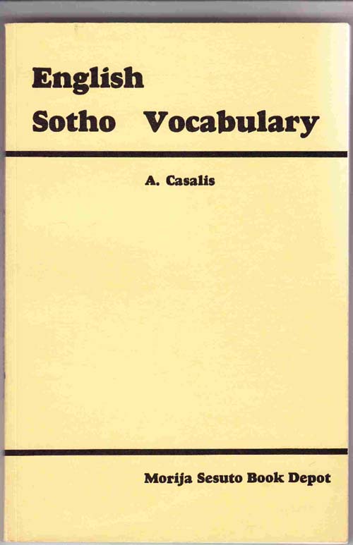 Image for English-Sotho Vocabulary