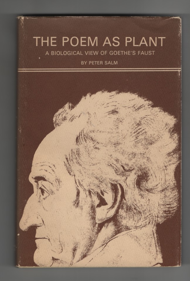 Image for Poem As Plant: a Biological View of Goethe's Faust