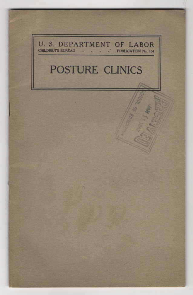 Image for Posture Clinics: Organization and Exercises