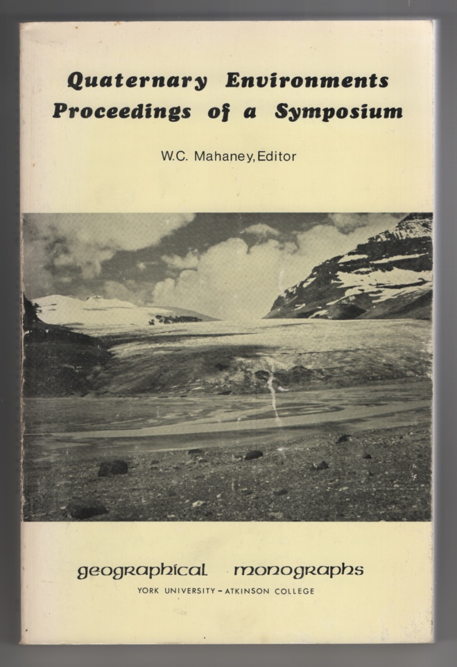 Image for Quaternary Environments: Proceedings of a Symposium