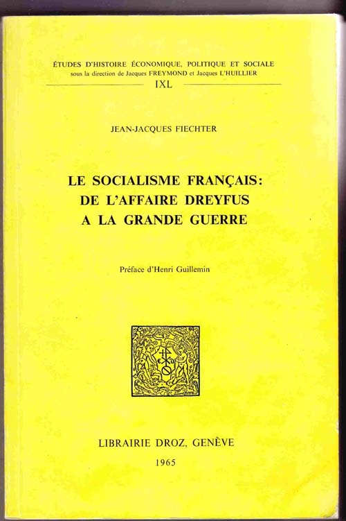 Image for Le Socialisme Francais:   de L'Affaire Dreyfus a la Grande Guerre