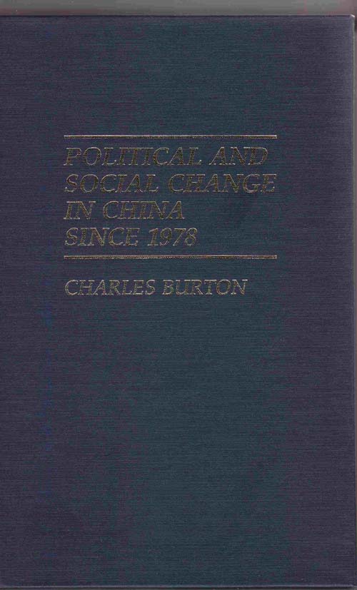 Image for Political and Social Change in China Since 1978