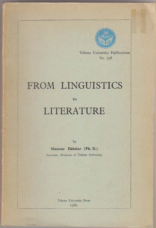 Image for From Linguistics to Literature