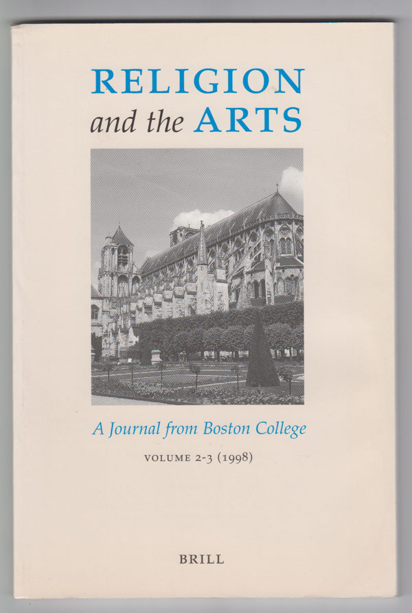 Image for Religion and the Arts: a Journal from Boston College (Volume 2-3, 1998) [Raymond Carver Issue]