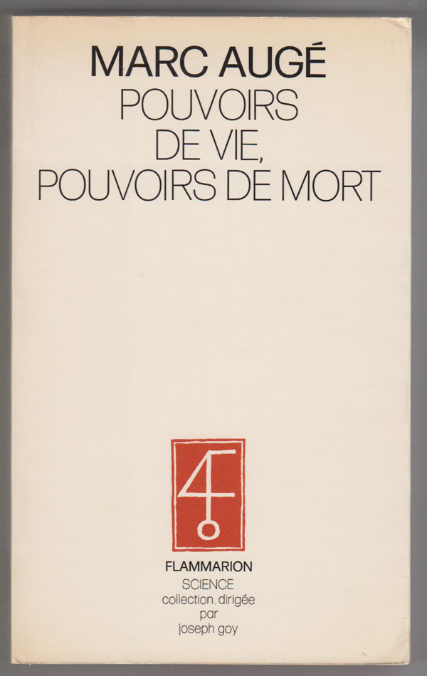 Image for Pouvoirs De Vie, Pouvoirs De Mort:  Introduction a Une Anthropologie De La Repression (French Edition)
