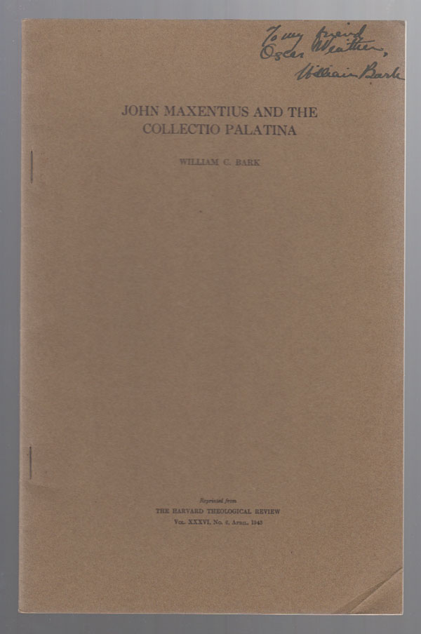 Image for John Maxentius and the Collectio Palatina