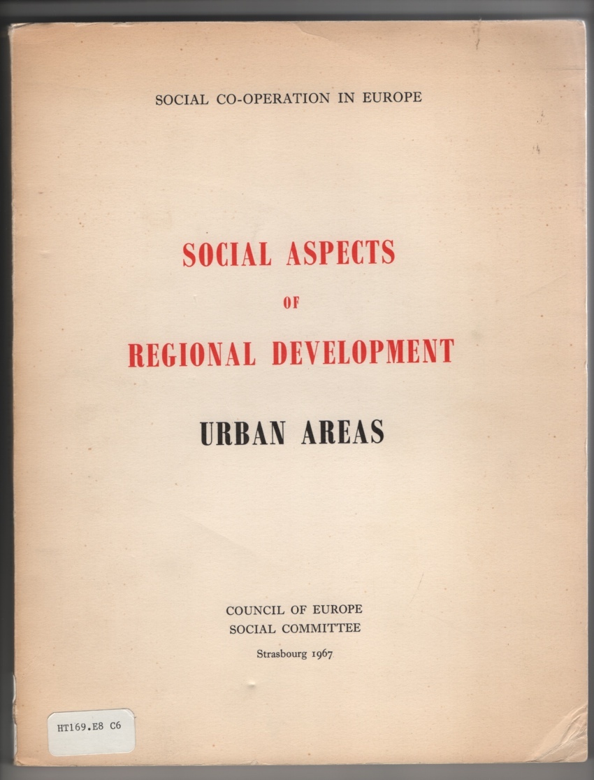 Image for Social Aspects of Regional Development - Urban Areas