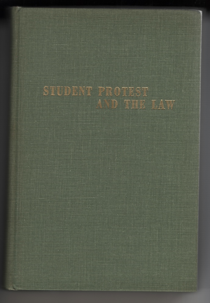 Image for Student Protest and the Law