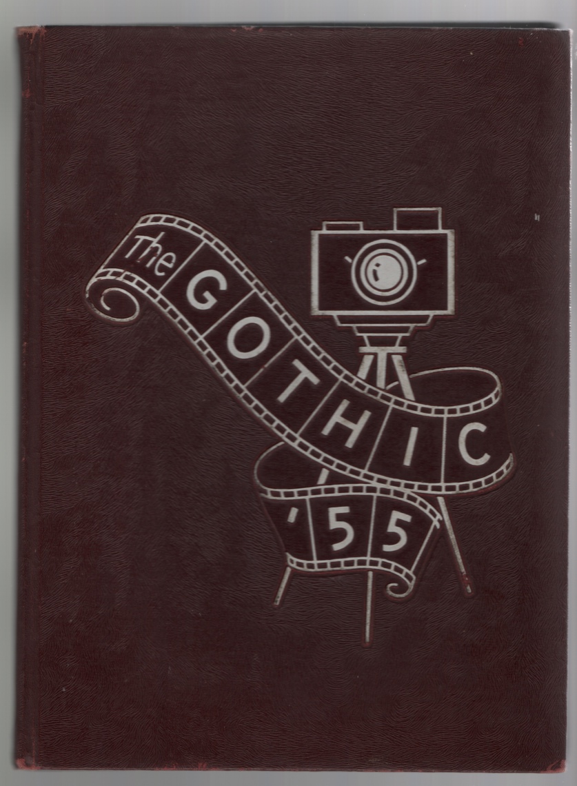 Staff, Yearbook - The Gothic '55 High School Yearbook Bloomington Indiana 1955.
