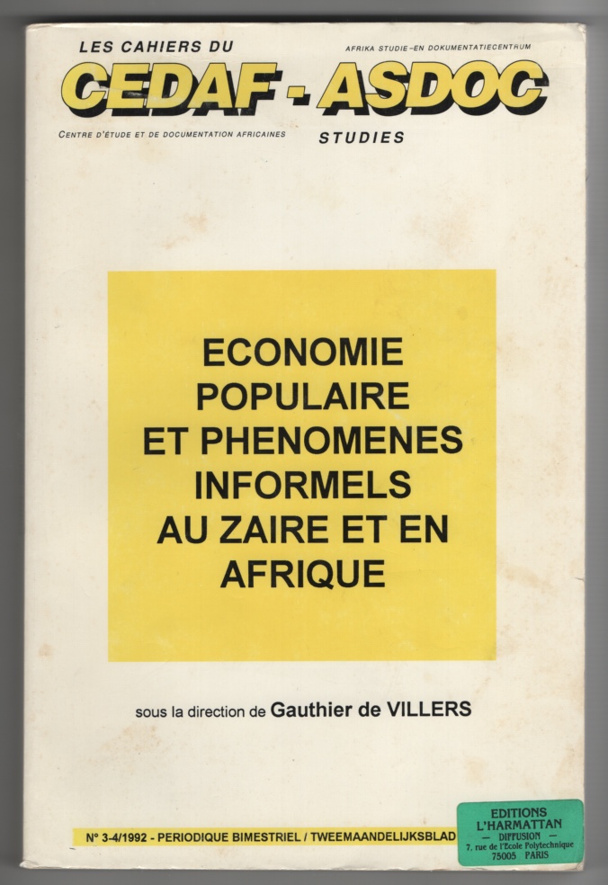 Image for Economie Populaire Et Phenomenes Informels Au Zaire Et En Afrique