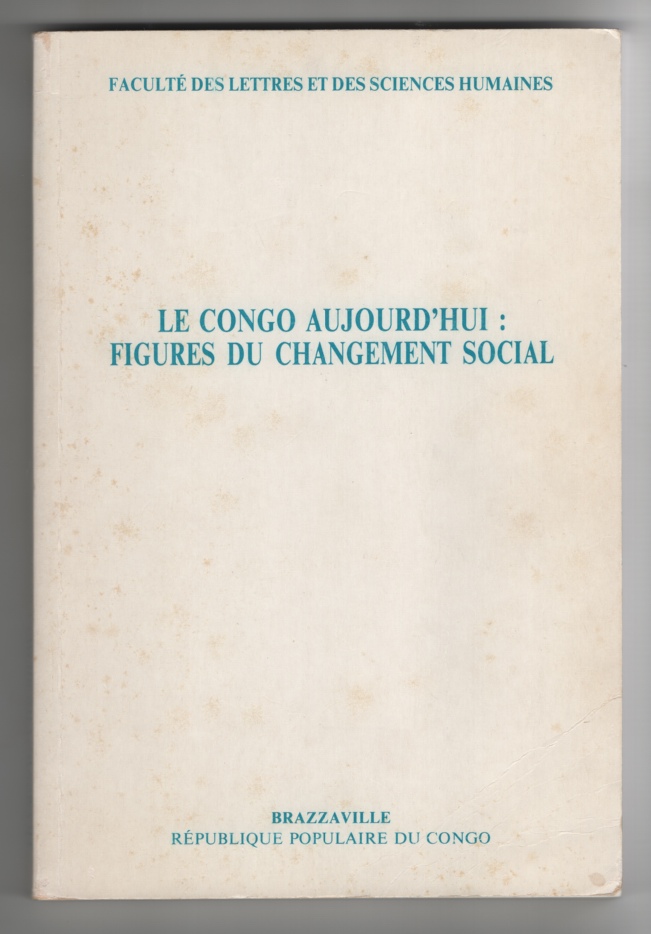 Image for Le Congo Aujourd'hui: Figures Du Changement Social