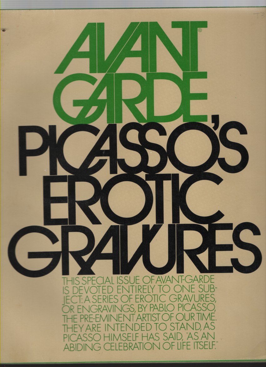 Image for Avant Garde #8 Picasso's Erotic Gravures.