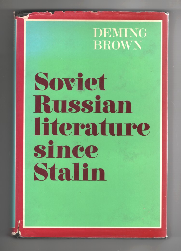 Image for Soviet Russian Literature Since Stalin