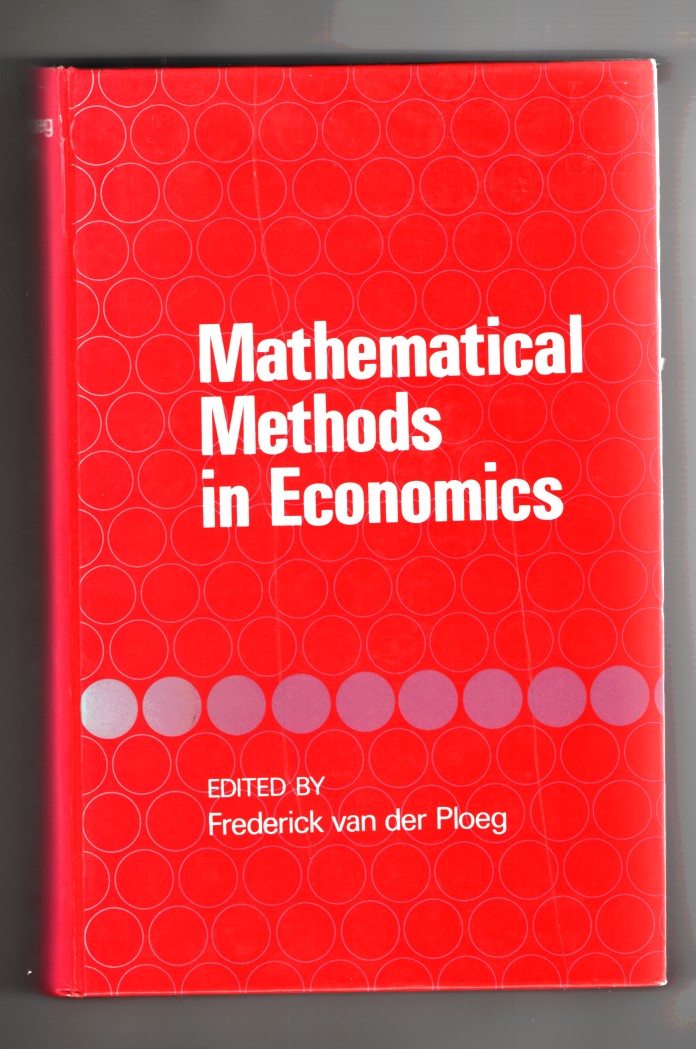 Van Der Ploeg Frederick & Frederick Van Der Ploeg - Mathematical Methods in Economics.