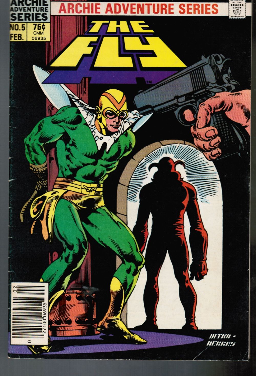SNYDER, ROBIN (EDITING AND DIALOGUE) ; STEVE DITKO (PLOT AND ART) - The Fly: Vol. 1, No. 5